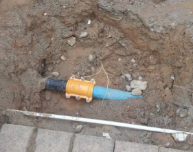 横峰水管漏水检测的情况