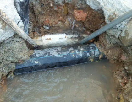 横峰测漏水之水管漏水